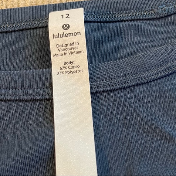 LULULEMON Crescent Long Sleeve *Cupro Rib - Picture 3 of 5